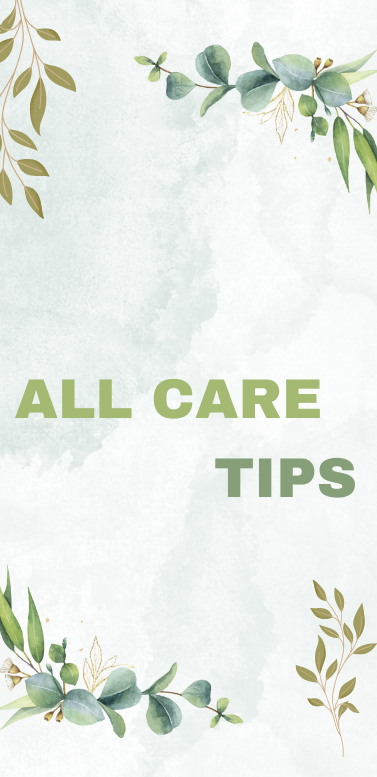 ALL CARE TIPS BANNER